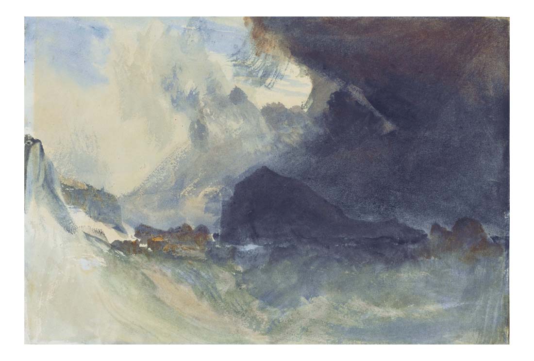 The Mewstone, Devon by John Mallord William Turner RA