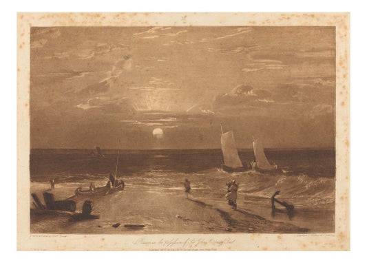 The Mildmay Sea-Piece, 1812 by John Mallord William Turner RA, 12x8"(A4) Poster