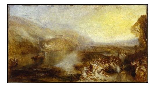 The Opening of the Wallhalla, 1842 by John Mallord William Turner RA
