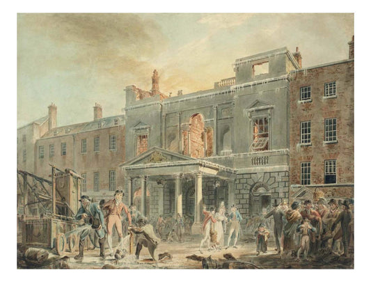 The Pantheon, the Morning after the Fire, 1792 by John Mallord William Turner RA