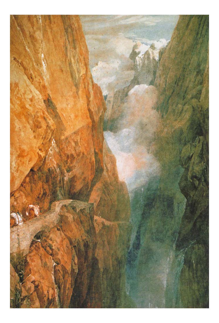 The Passage of the St. Gothard, 1804 by John Mallord William Turner RA