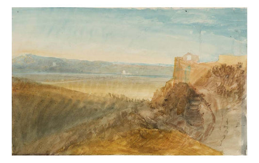 The Roman Campagna with Ponte Molle in the Distance, 1819 by John Mallord William Turner RA