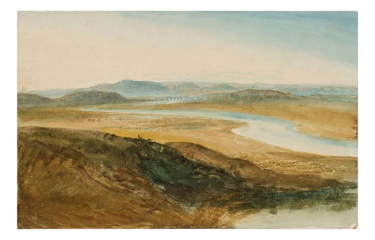 The Roman Campagna with the River Tiber and Ponte Molle in the Distance, 1819 by John Mallord William Turner RA