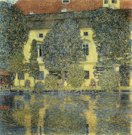 The Schloss Kammer on the Attersee, III - Gustav Klimt - 1910, A4 Poster Print