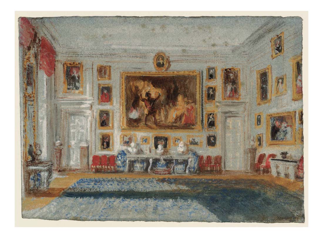 The South Wall of the Square Dining-Room, 1827 by John Mallord William Turner RA