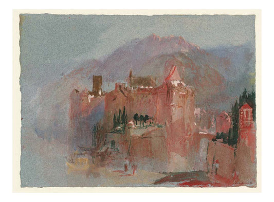 The Vermilion Palace, 1835-40 by John Mallord William Turner RA, 12x8"(A4) Poster