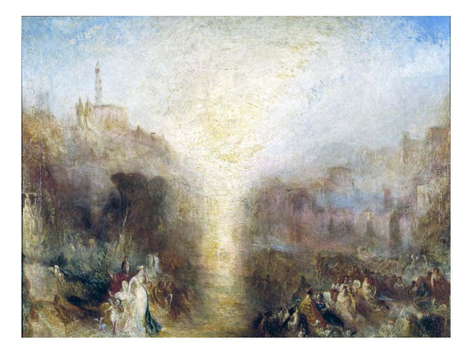 The Visit to the Tomb, 1850 by John Mallord William Turner RA, 12x8"(A4) Poster