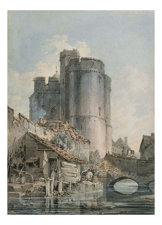 The West Gate, Canterbury, Kent, 1793 by John Mallord William Turner RA