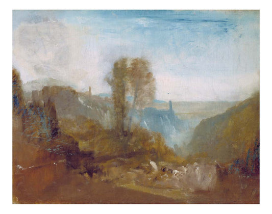 Tivoli, the Cascatelle, 1827 by John Mallord William Turner RA