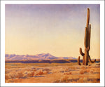 Tortolita Range by Maynard Dixon, Classic American Western Art, 16x12" (A3) Poster Print