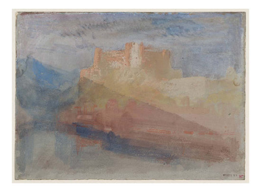 Tower in Sunbeam, 1834 by John Mallord William Turner RA, 12x8"(A4) Poster
