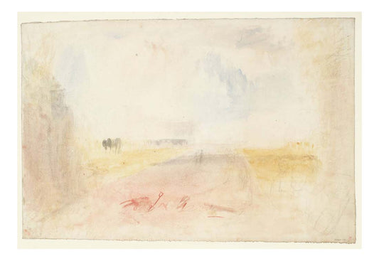 Trinity College, Oxford, 1837-40 by John Mallord William Turner RA, 12x8"(A4) Poster