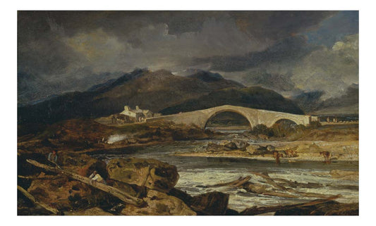 Tummel Bridge, Perthshire, 1802-03 by John Mallord William Turner RA, 12x8"(A4) Poster