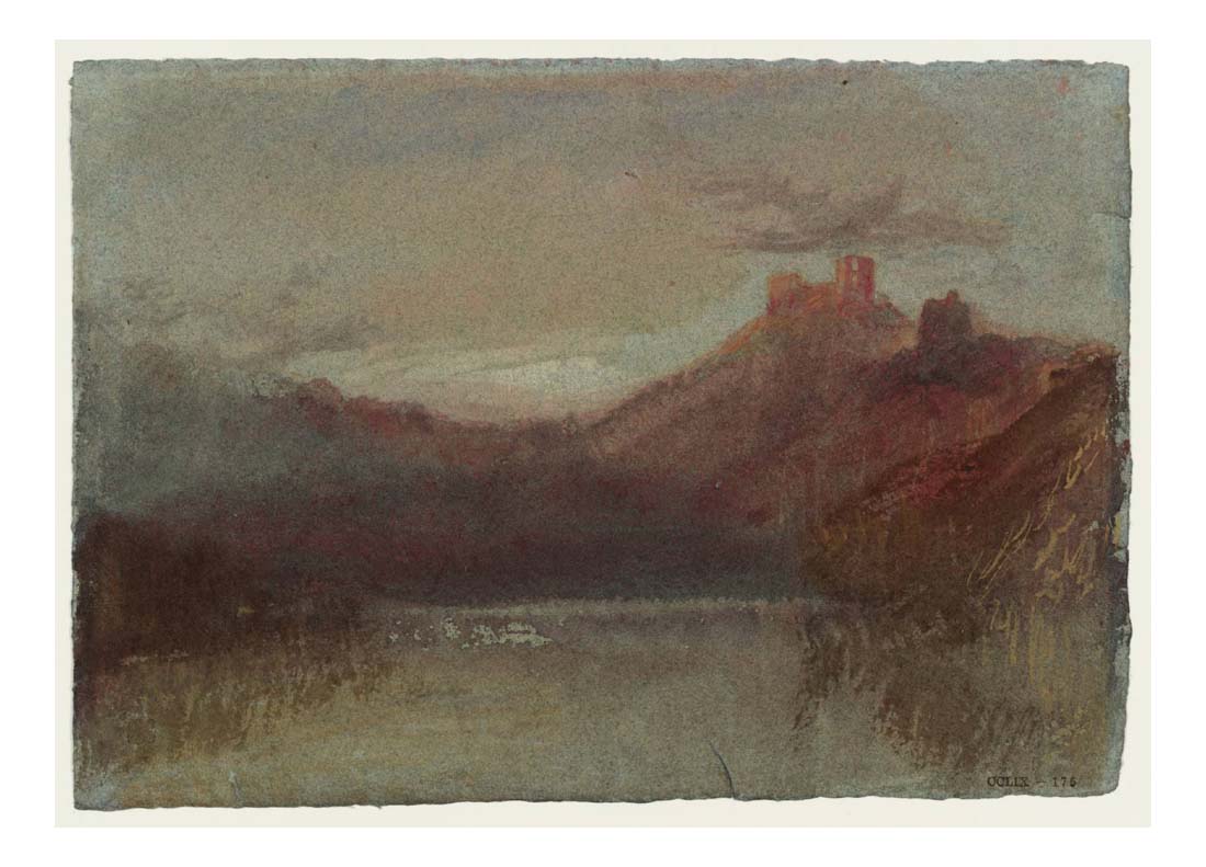 Twilight (Luxembourg), 1830 by John Mallord William Turner RA, 12x8"(A4) Poster