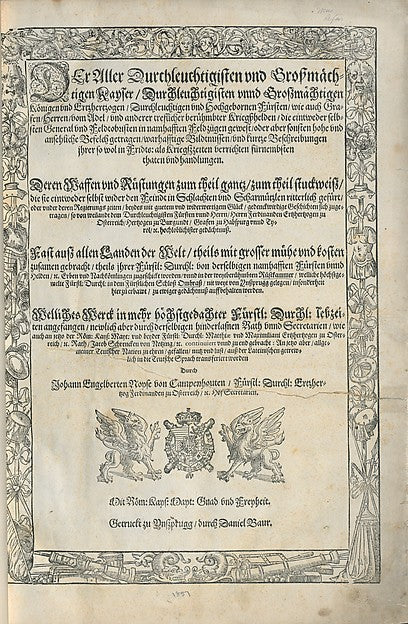 :Der aller durchleuchtigisten und grosmächtigen Kayser ... K-16x12"(A3) Poster