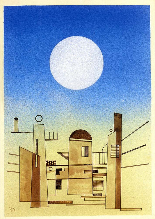 Untitled - Wassily Kandinsky -1941 by Wassily Kandinsky, 16x12"(A3) Poster Print