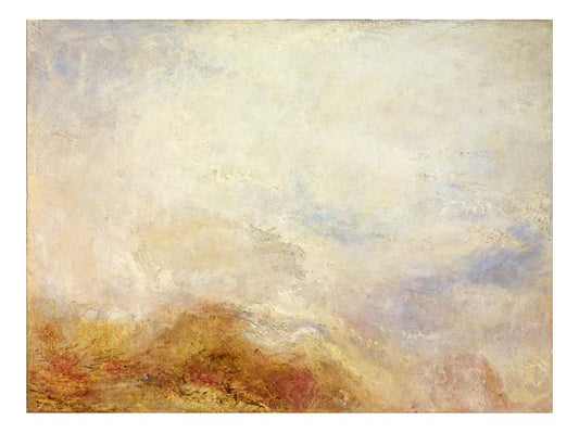 Valley of Aosta, 1840-50 by John Mallord William Turner RA, 12x8"(A4) Poster