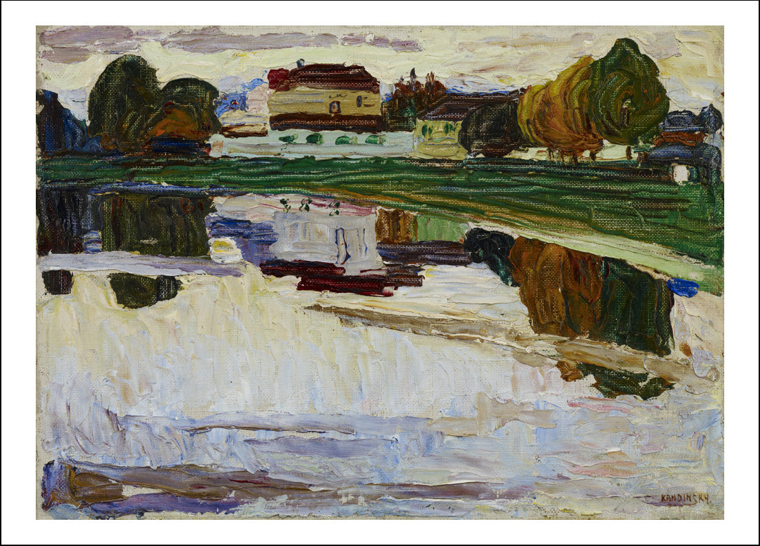 Vassily_Kandinsky_-_Nymphenburg_-_jpg by Wassily Kandinsky, 12x8"(A4) Poster Print