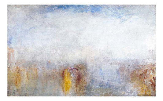 Venetian Festival, 1845 by John Mallord William Turner RA, 12x8"(A4) Poster