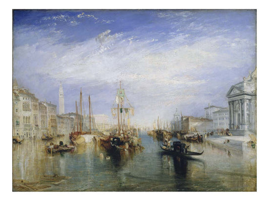 Venice, from the Porch of Madonna della Salute, 1835 by John Mallord William Turner RA, 12x8"(A4) Poster