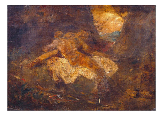 Venus and the Dead Adonis, 1805 by John Mallord William Turner RA, 12x8"(A4) Poster