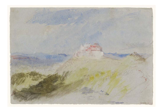 Veste Coburg from the East, 1840 by John Mallord William Turner RA, 12x8"(A4) Poster