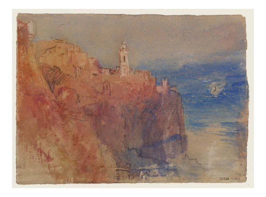 Vico, 1830 by John Mallord William Turner RA, 12x8"(A4) Poster