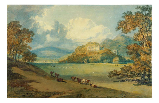 View of Dunster Castle from the Northeast by John Mallord William Turner RA
