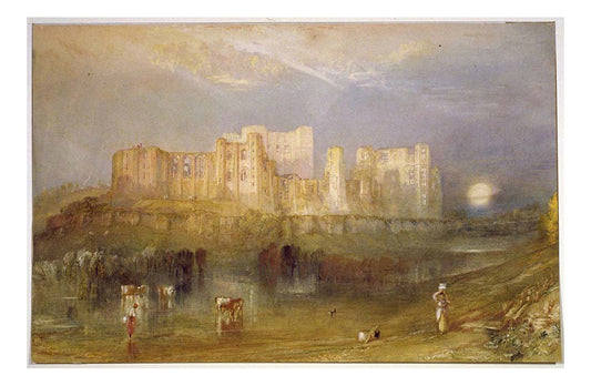 View of Kenilworth Castle, 1830 by John Mallord William Turner RA, 12x8"(A4) Poster