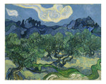 Vincent van Gogh - The Olive Trees, 16x12" (A3) Poster Print
