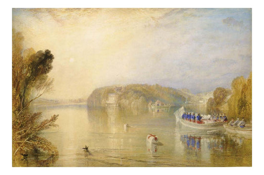 Virginia Water by John Mallord William Turner RA, 12x8"(A4) Poster
