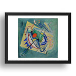  Red Oval by Wassily Kandinsky, 17x13" Frame