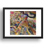  SMALL PLEASURES by Wassily Kandinsky, 17x13" Frame