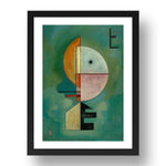  UPWARD by Wassily Kandinsky, 17x13" Frame