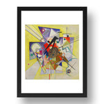  Yellow Accompaniment 1924 by Wassily Kandinsky, 17x13" Frame