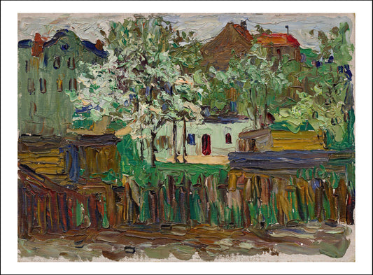 MUNICH by Wassily Kandinsky, 12x8"(A4) Poster Print