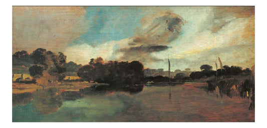 Walton Reach by John Mallord William Turner RA, 12x8"(A4) Poster