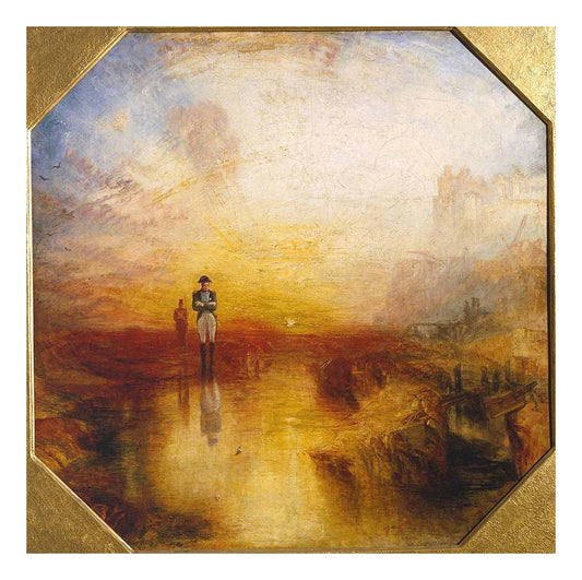War. The Exile and the Rock Limpet, 1842 by John Mallord William Turner RA, 12x8"(A4) Poster