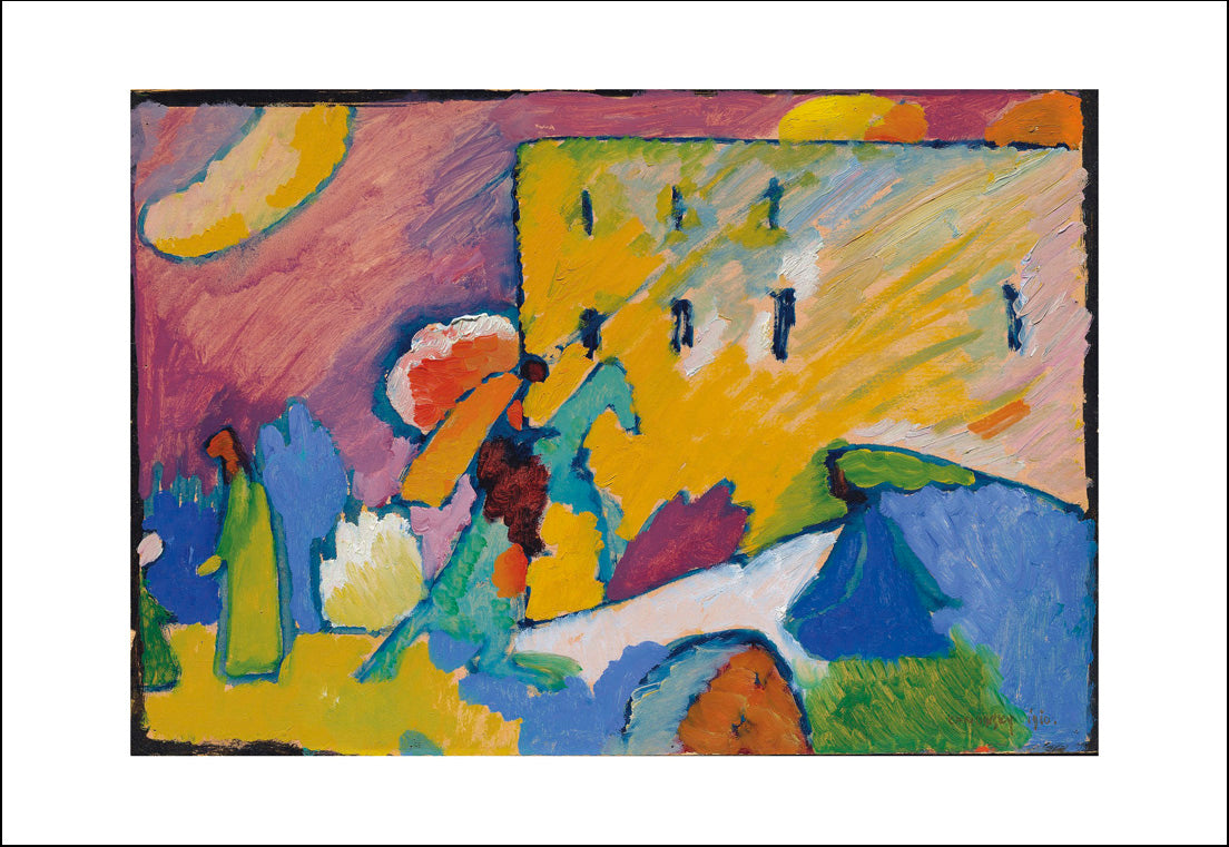 WassilyKandinskyStudiezuImprovisation31909-a3 by Wassily Kandinsky, 16x12"(A3) Poster Print