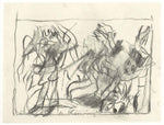Willem de Kooning - Untitled (3), vintage art, A3 (16x12")  Poster Print 