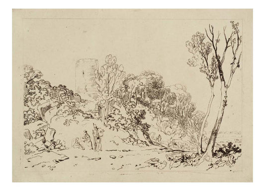 Winchelsea, Sussex, 1812 01 by John Mallord William Turner RA, 12x8"(A4) Poster