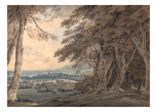 Windsor, 1798 by John Mallord William Turner RA, 12x8"(A4) Poster