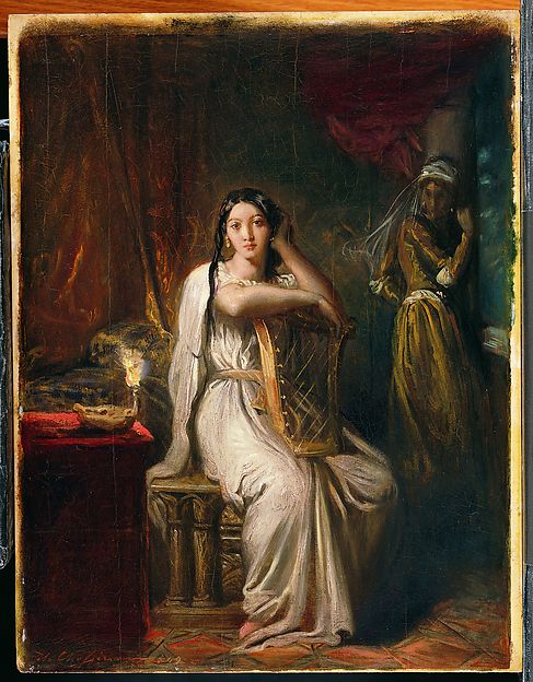 Théodore Chassériau:Desdemona 1849-16x12"(A3) Poster