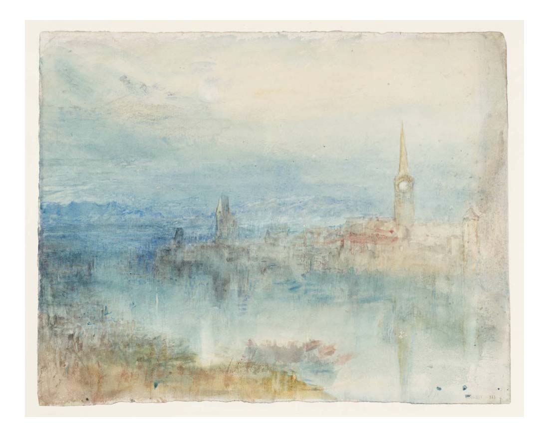 Zurich, 1841-42 by John Mallord William Turner RA