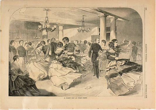 A Cadet Hop at West Point by  Winslow Homer (American, 1836-1910),23x16"( A2 size ) Poster Print