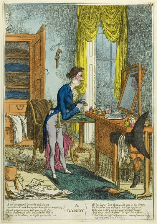A Dandy by  Charles Williams (English, 1797-1830), 23x16"( A2 size ) Poster Print