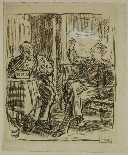 A Kind Son by  Charles Keene, 23x16"( A2 size) Poster Print