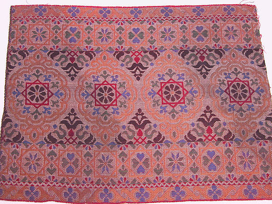 :Textile Fragment late 15th–16th century-16x12"(A3) Poster