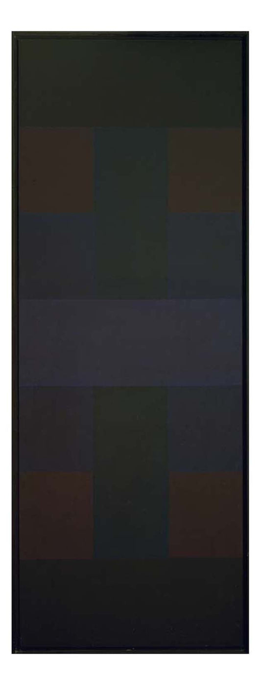 Ad Reinhardt - Abstract Painting (2), 16x12" (A3) Poster Print