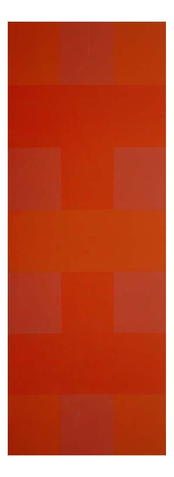 Ad Reinhardt - Abstract Painting, Red, 16x12" (A3) Poster Print